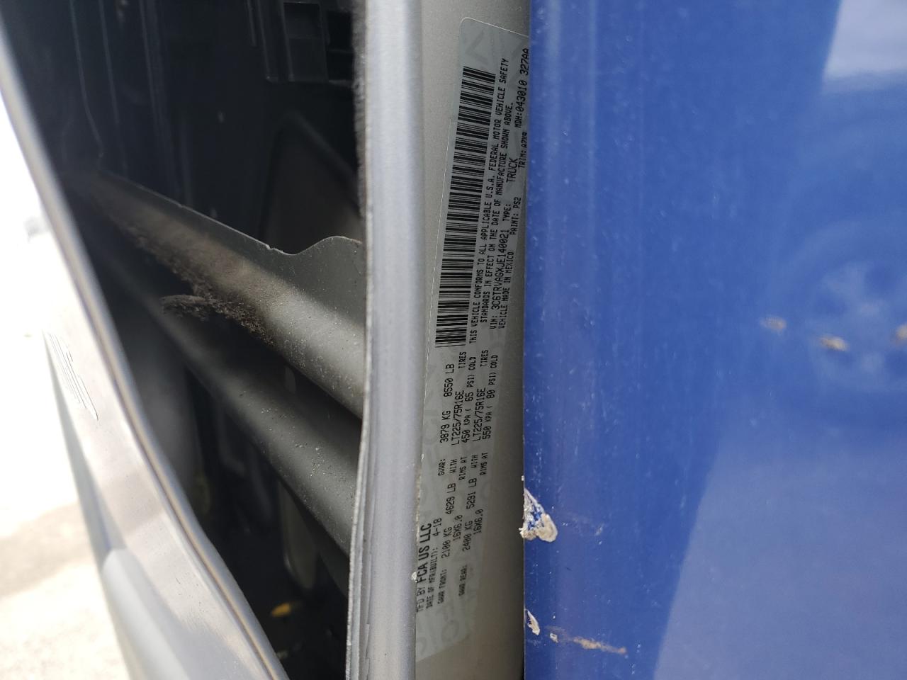 Ram Promaster 1500 Standard