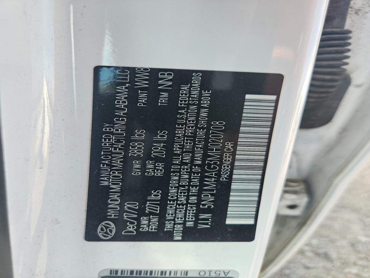 Hyundai ELANTRA Sel