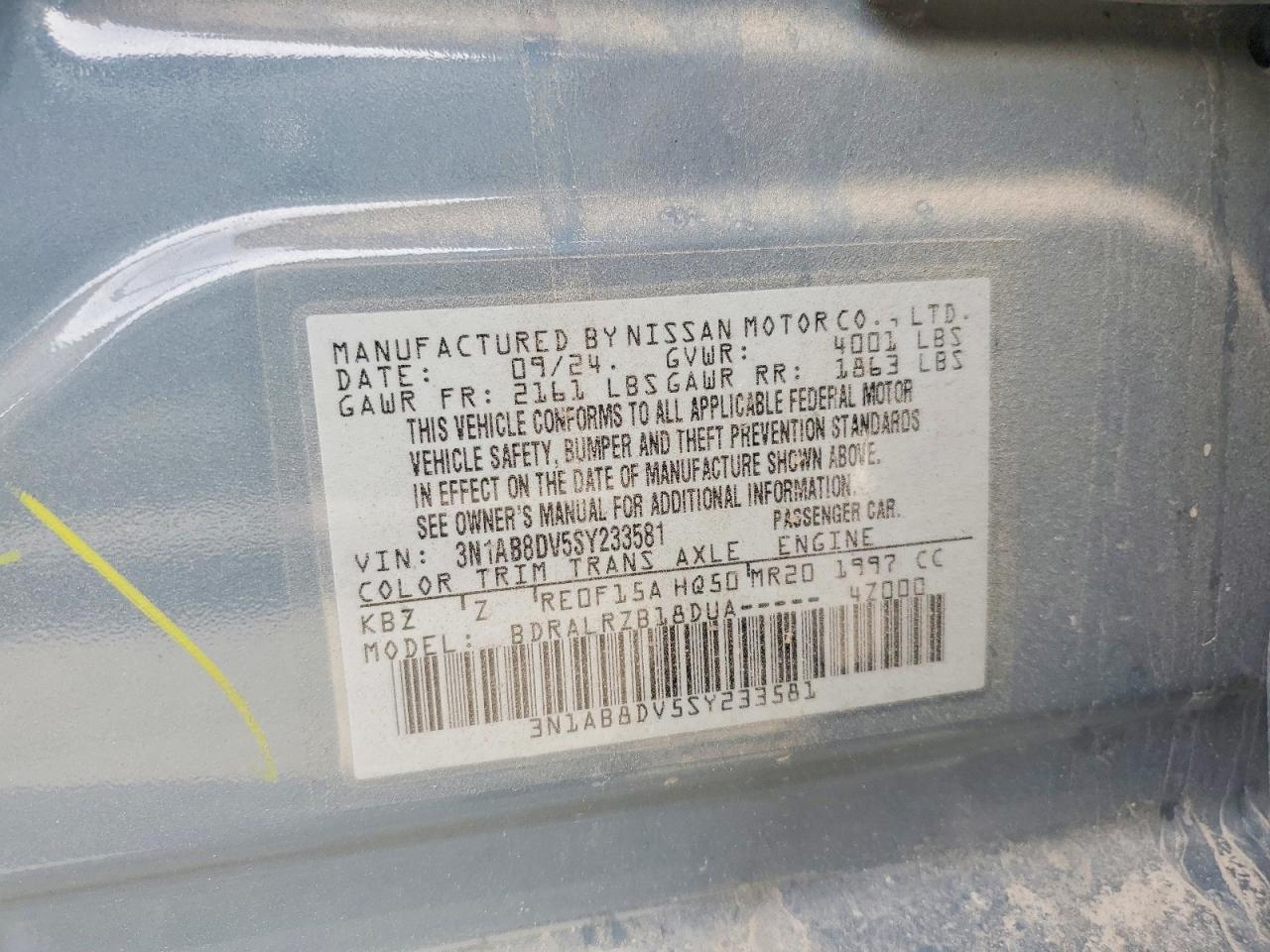 Nissan Sentra Sr