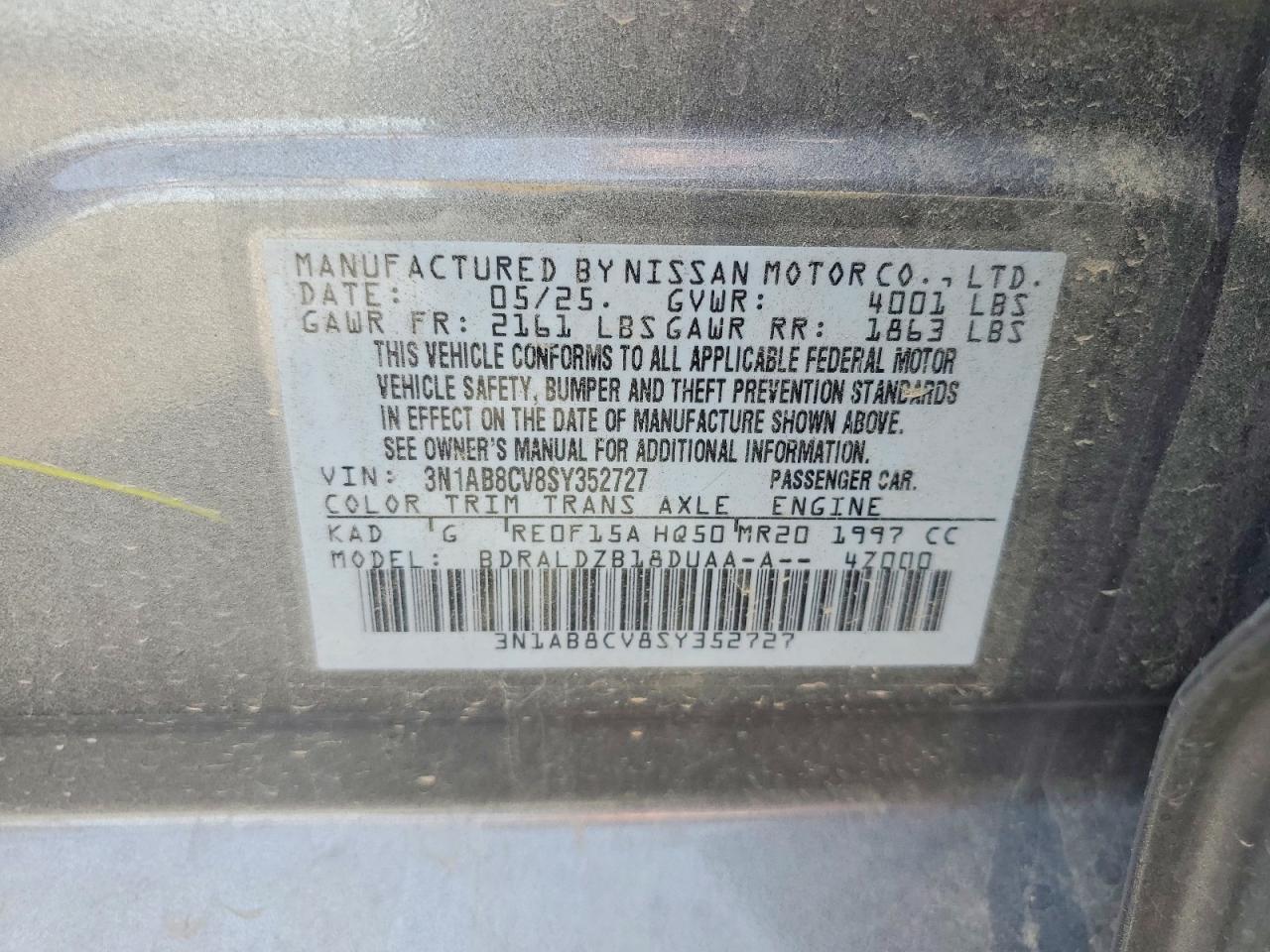 Nissan Sentra Sv