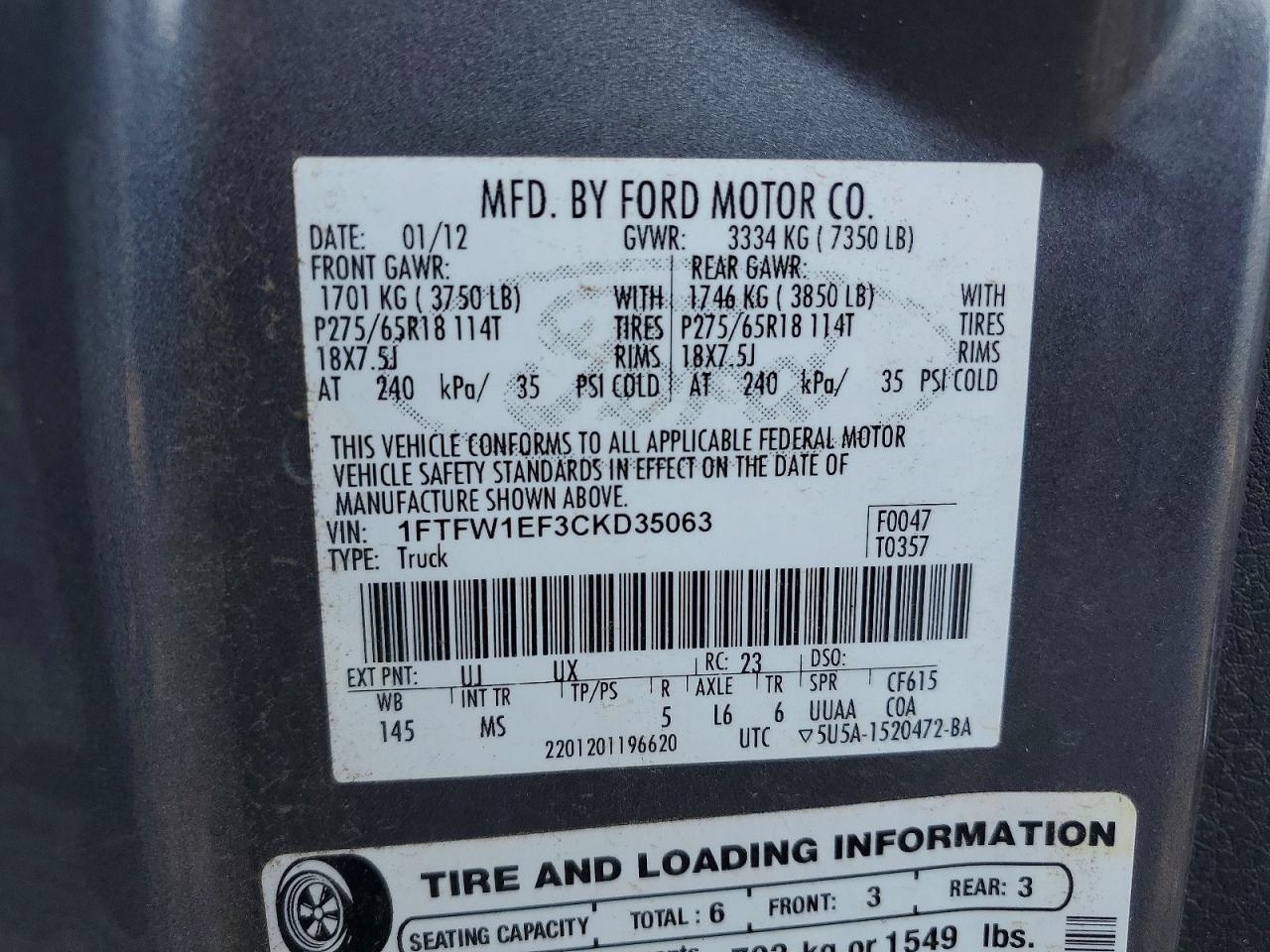 Ford F-150 Supercrew