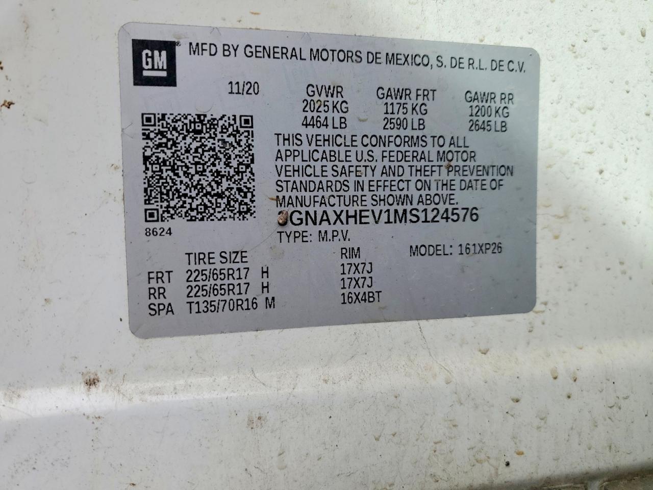Chevrolet Equinox Ls