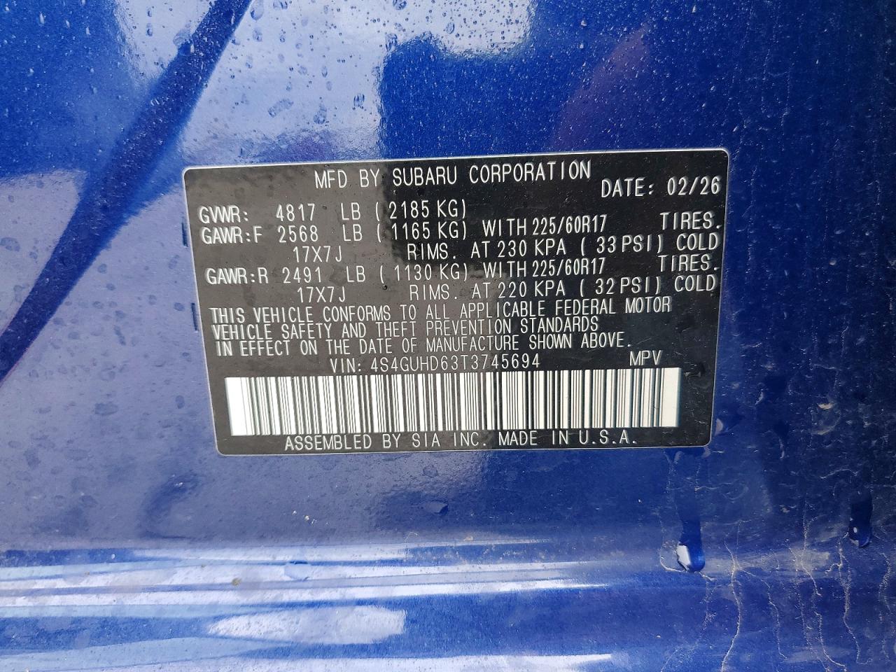 Subaru Crosstrek Premium