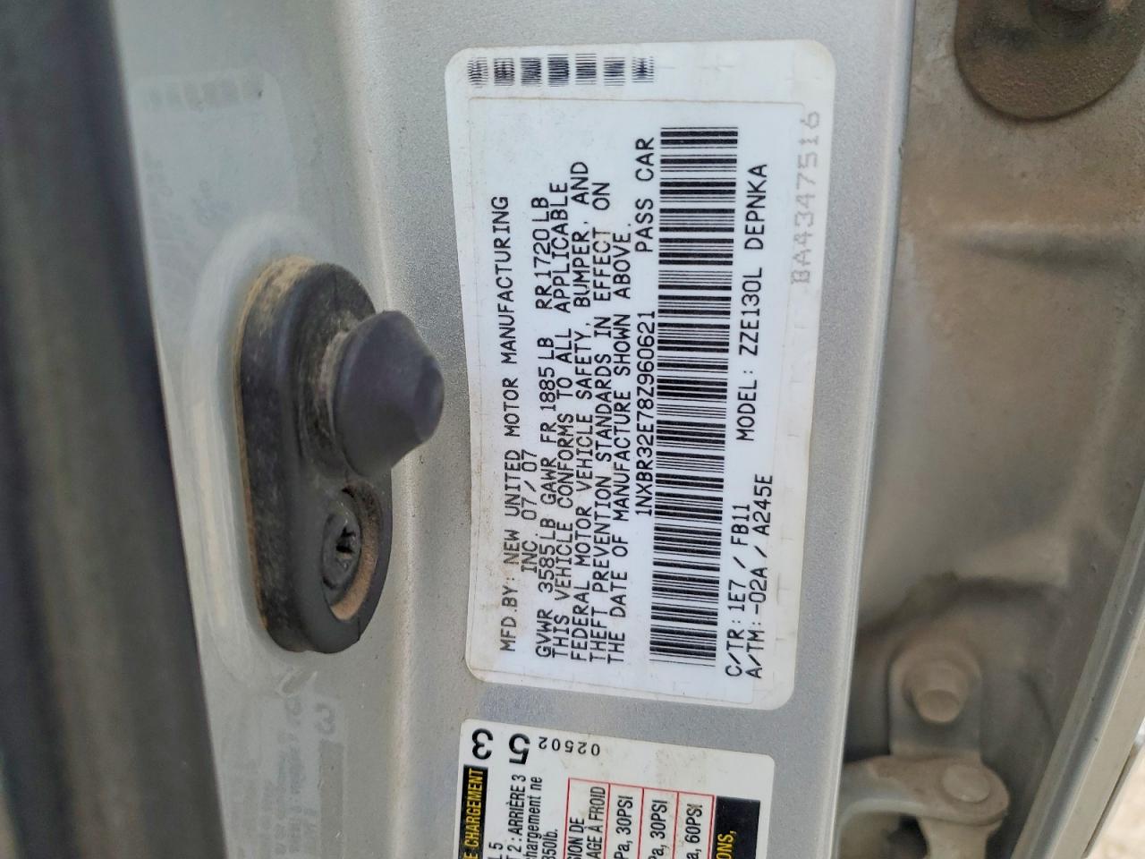 Toyota Corolla Le