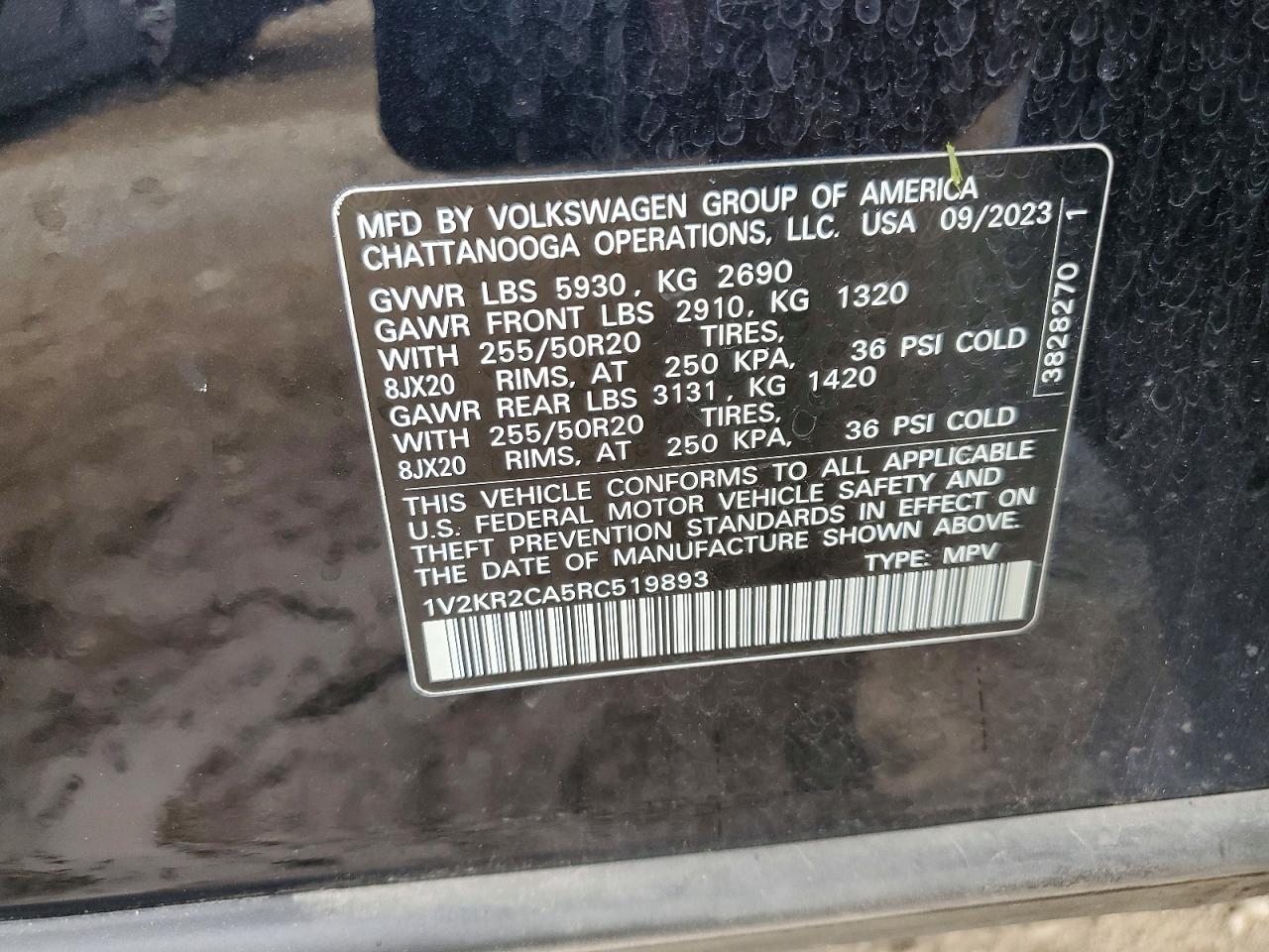Volkswagen Atlas Se