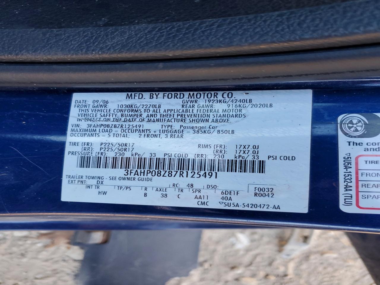 Ford Fusion Sel