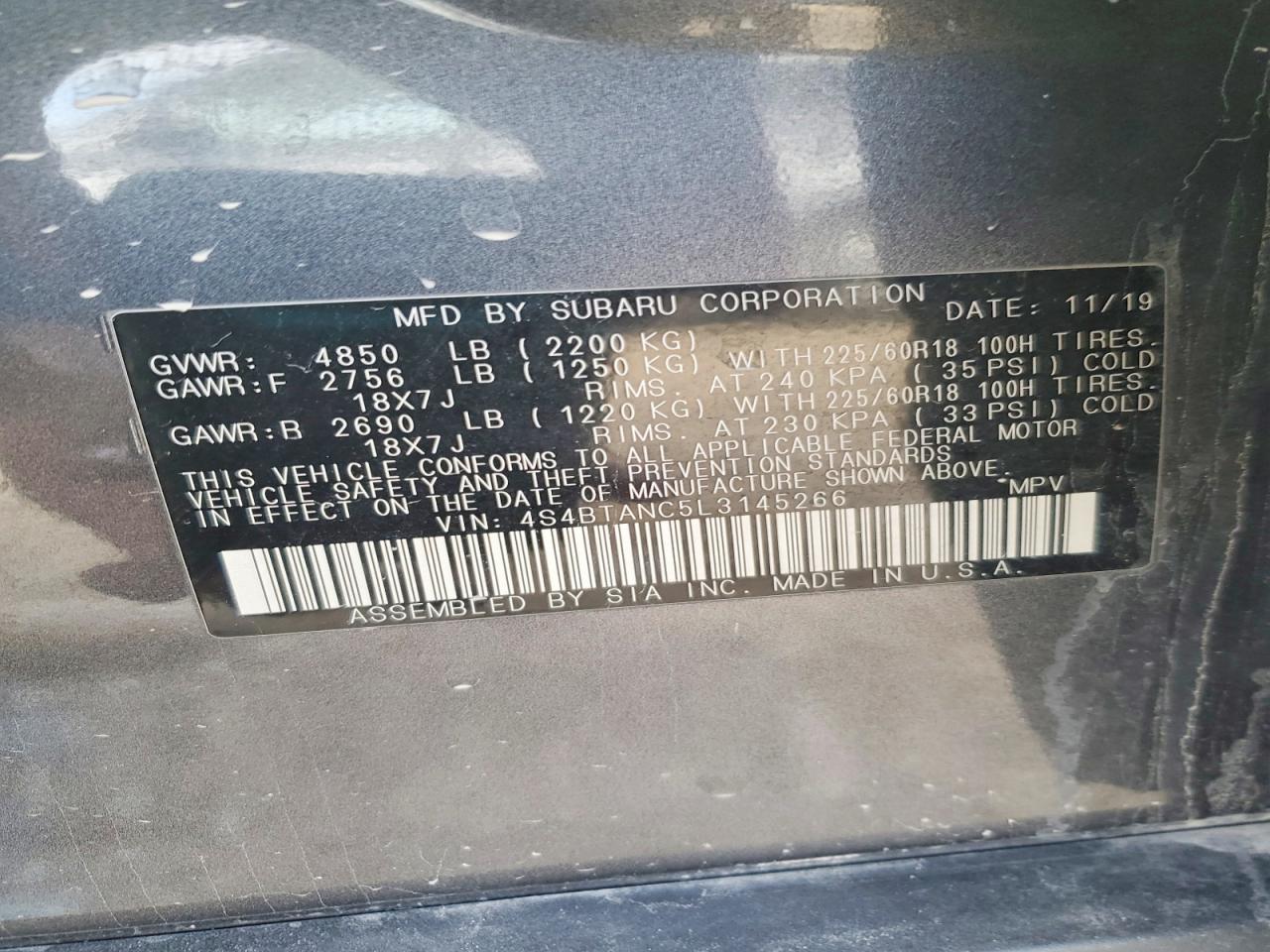 Subaru Outback Limited