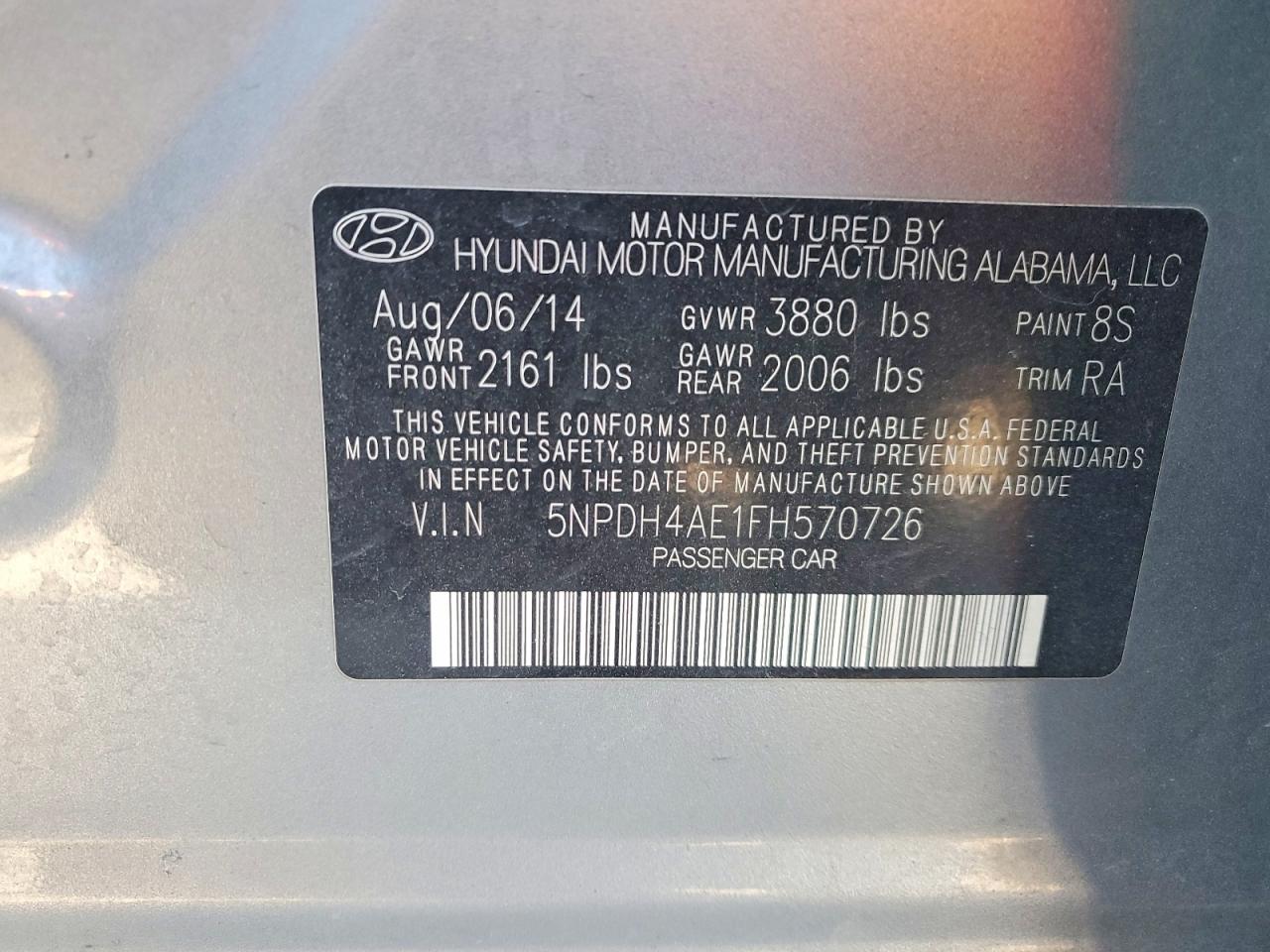 Hyundai ELANTRA Se