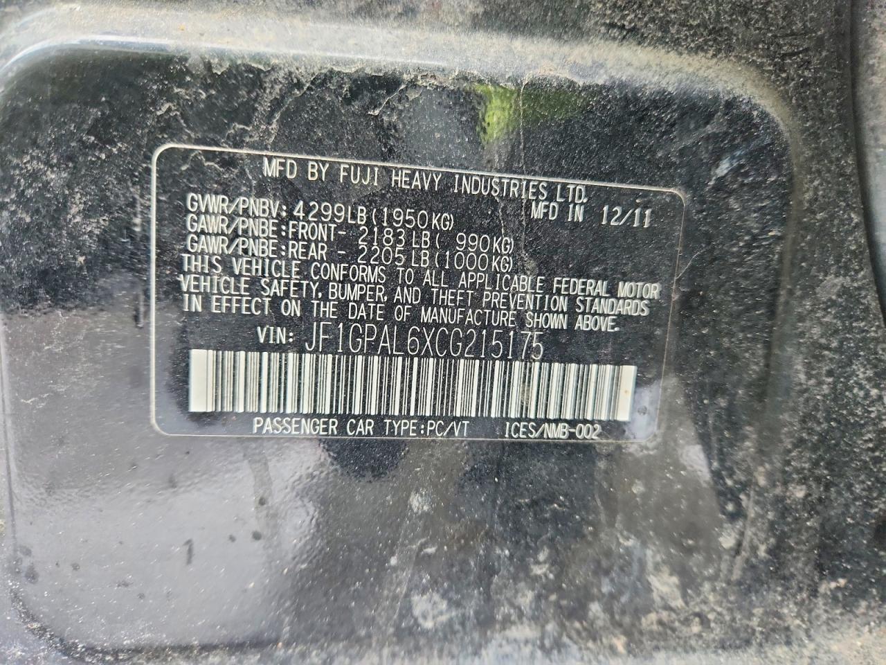 Subaru Impreza Sport Premium