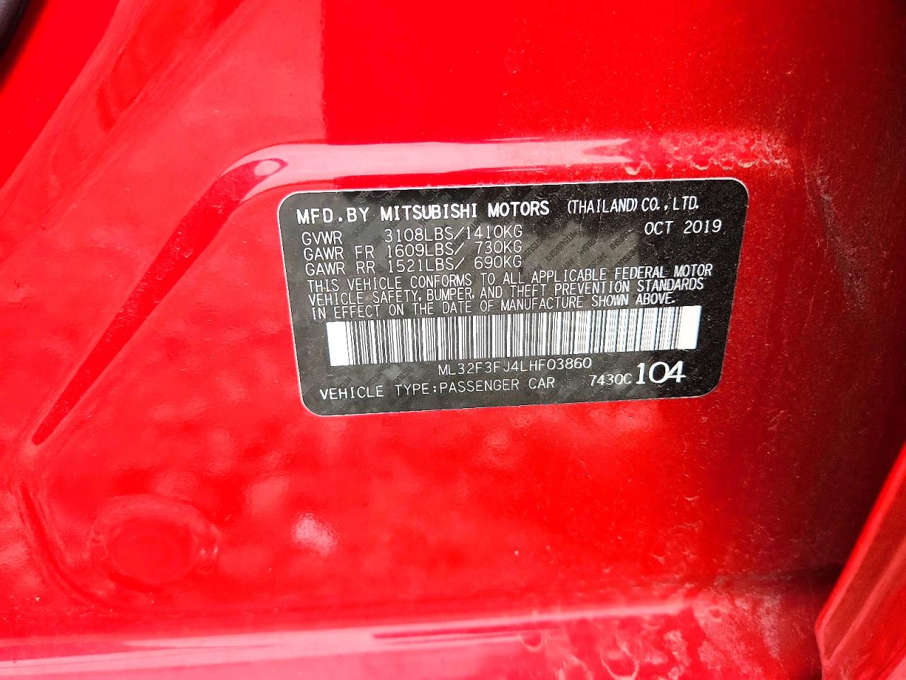 Mitsubishi Mirage G4 Es