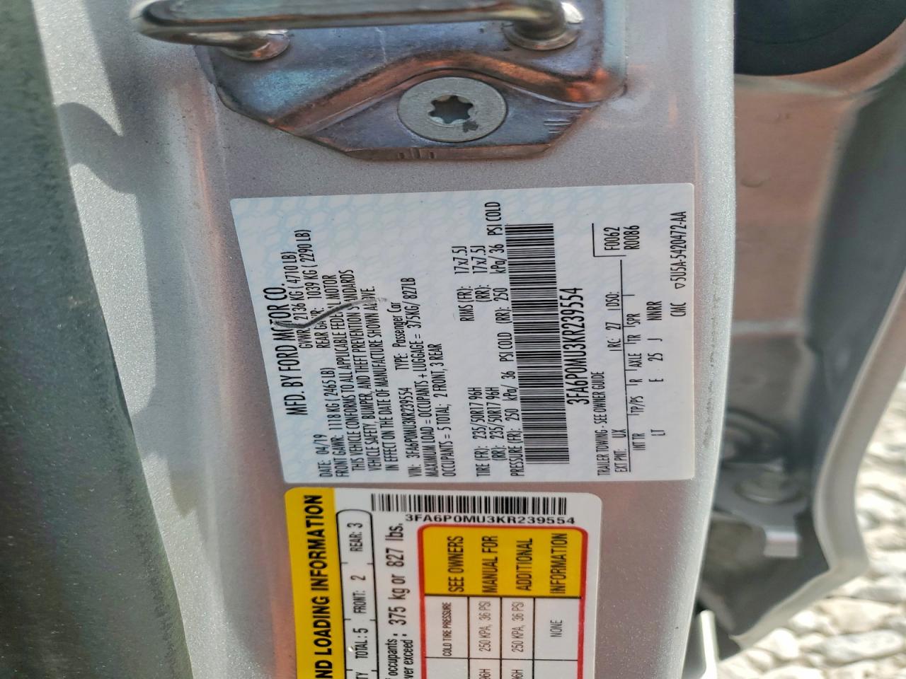 Ford Fusion Sel