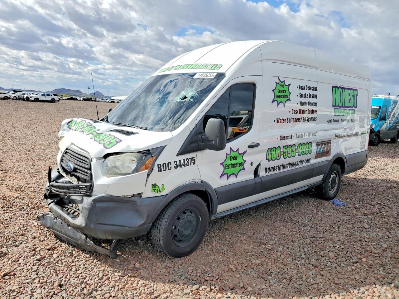 Salvage Ford Transit Image
