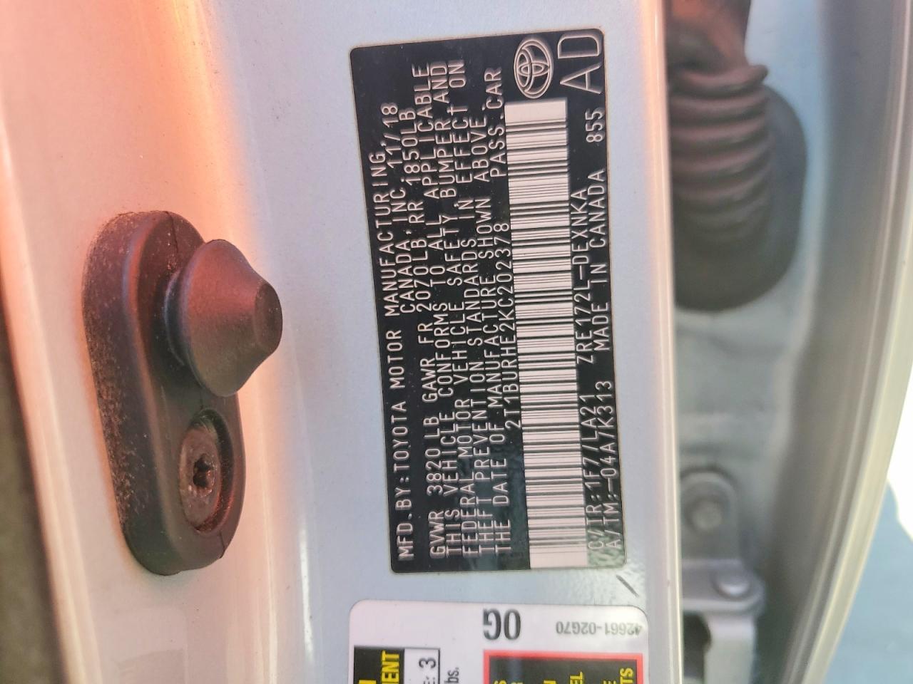 Toyota Corolla Xle