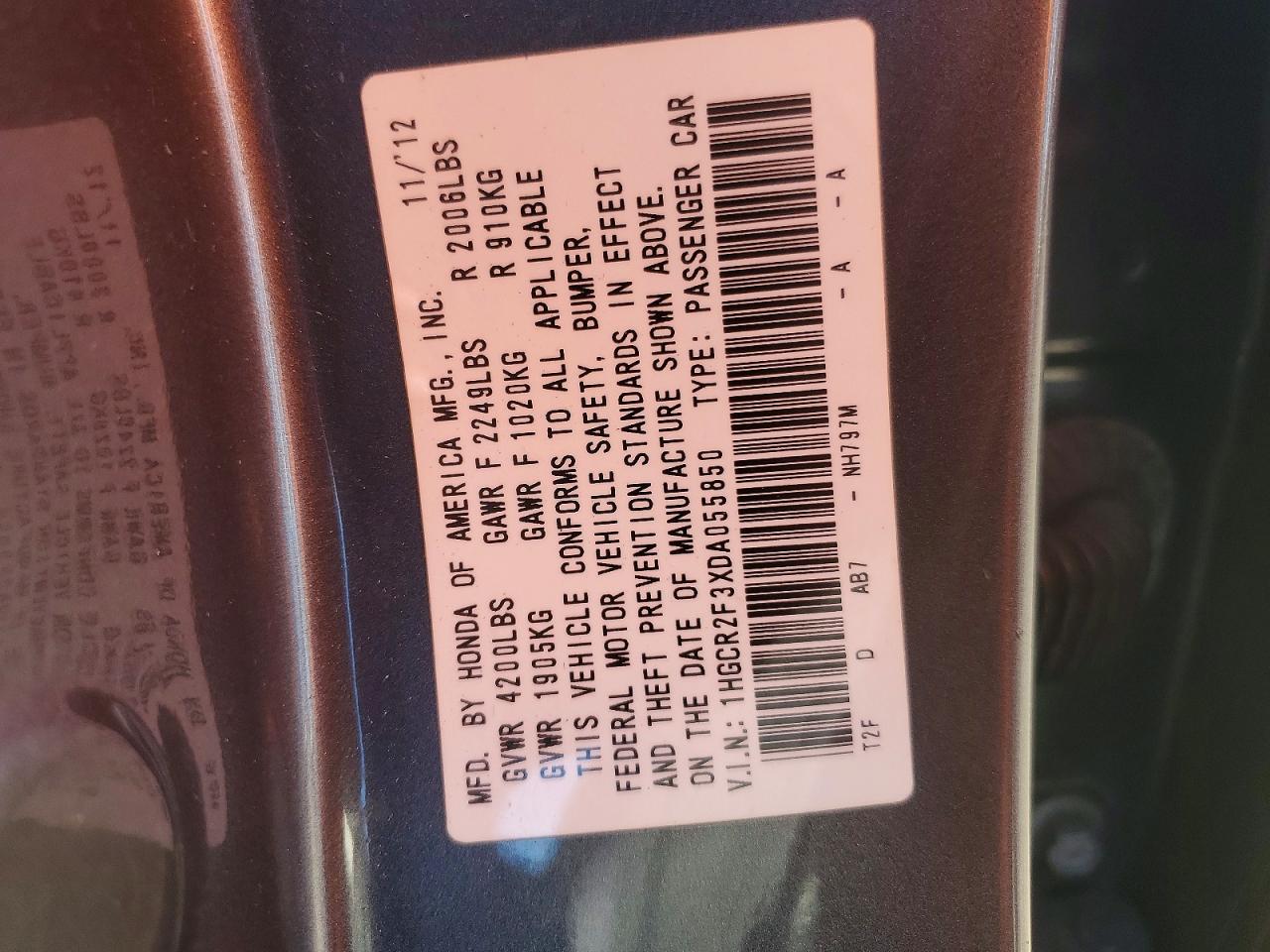 Honda Accord Lx