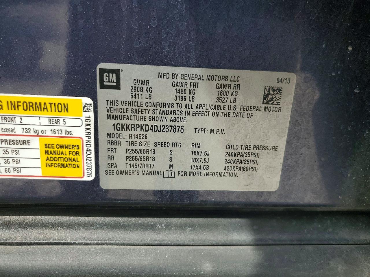 GMC Acadia Sle
