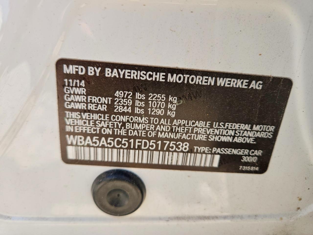 BMW 5 Series I