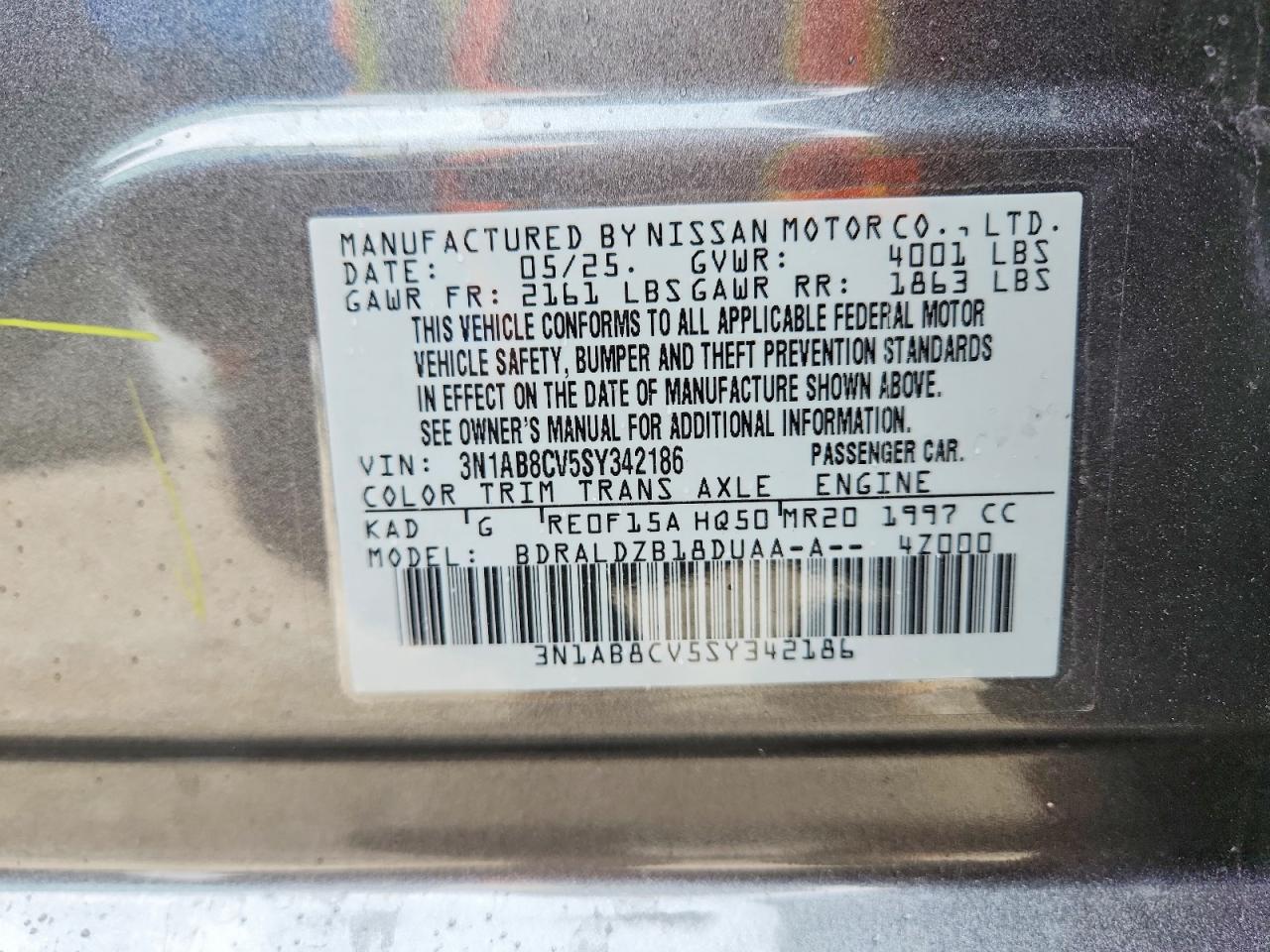 Nissan Sentra Sv