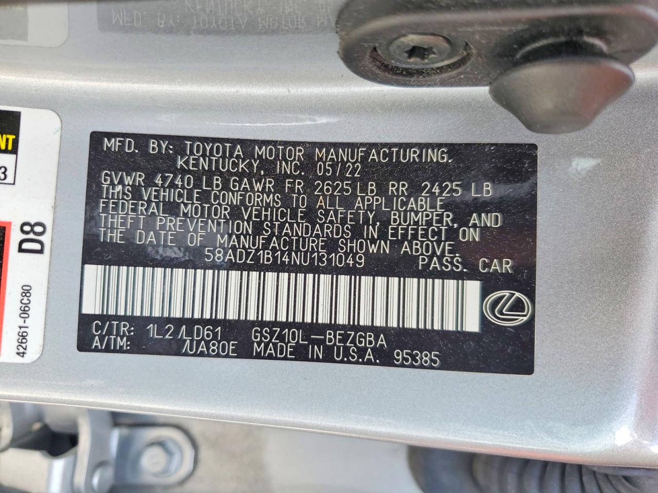 Lexus Es Base