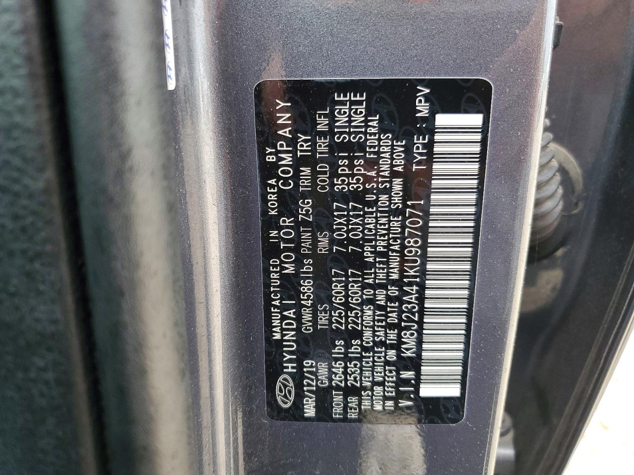 Hyundai TUCSON Se