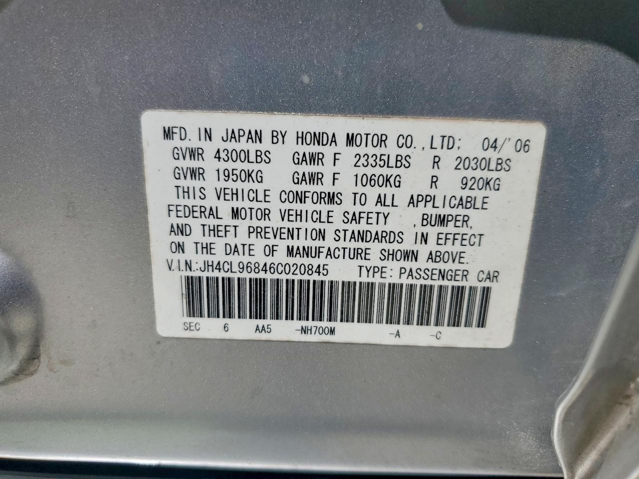 Acura TSX
