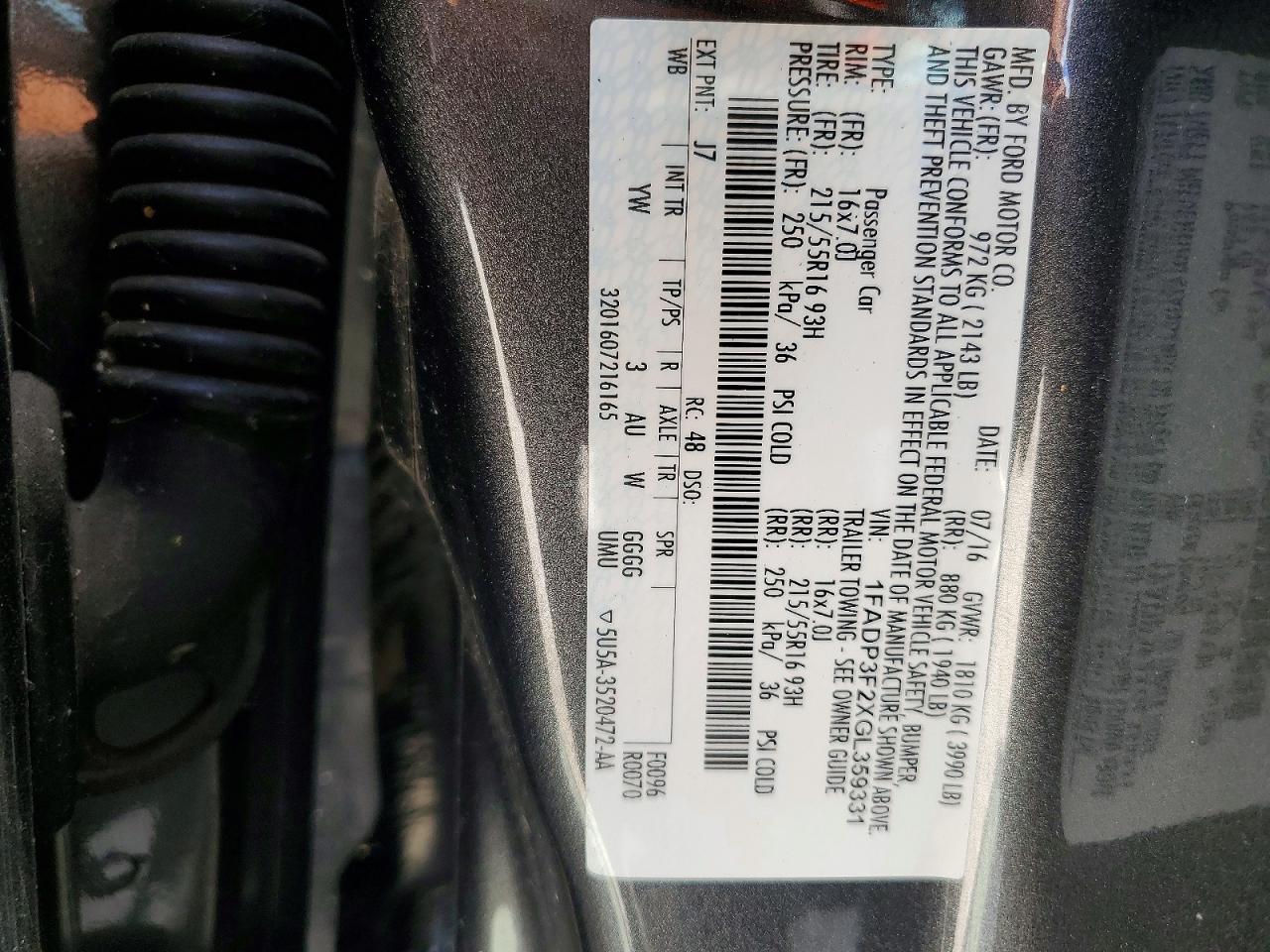 Ford Focus Se