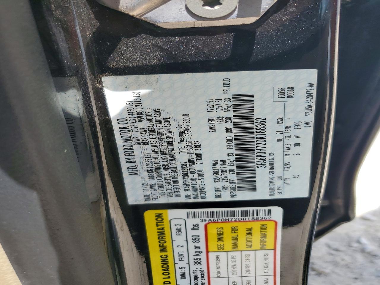 Ford Fusion Se