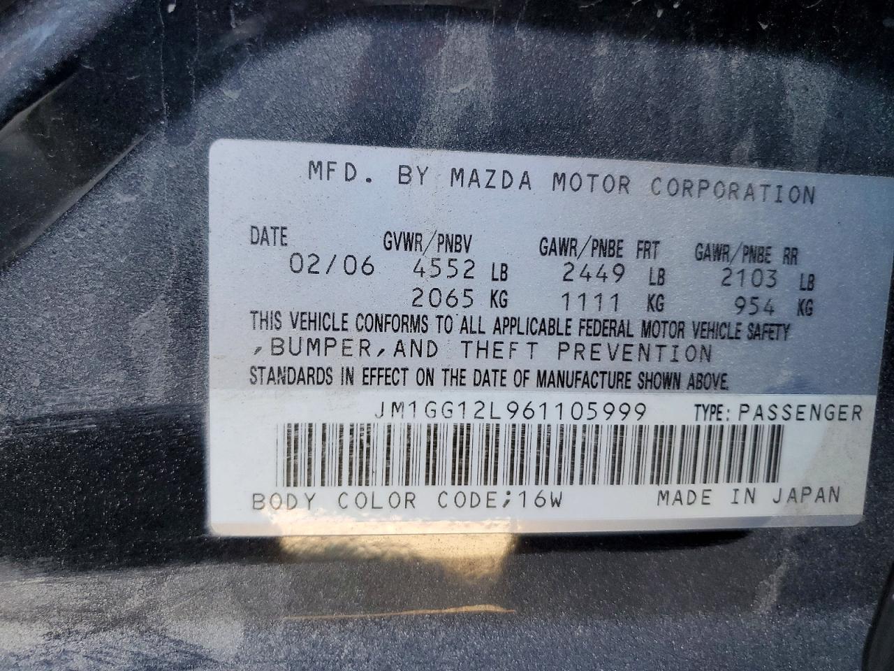 Mazda Speed 6 6