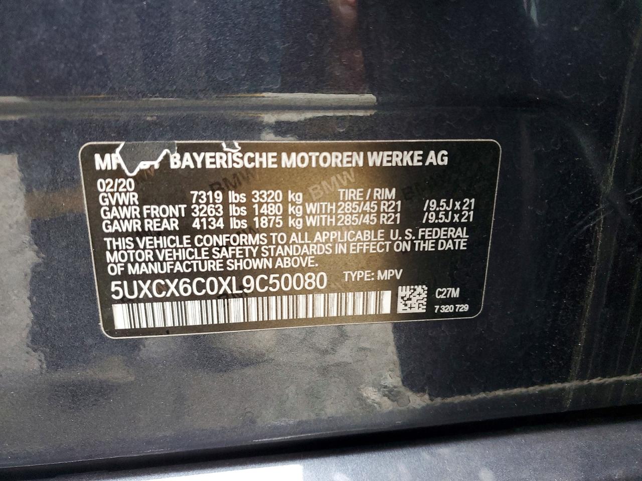 BMW X Series M50i