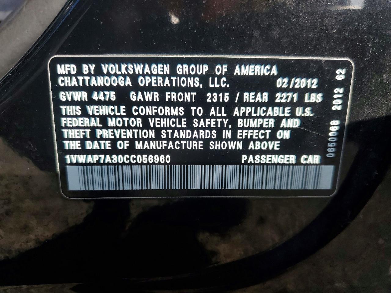 Volkswagen Passat S