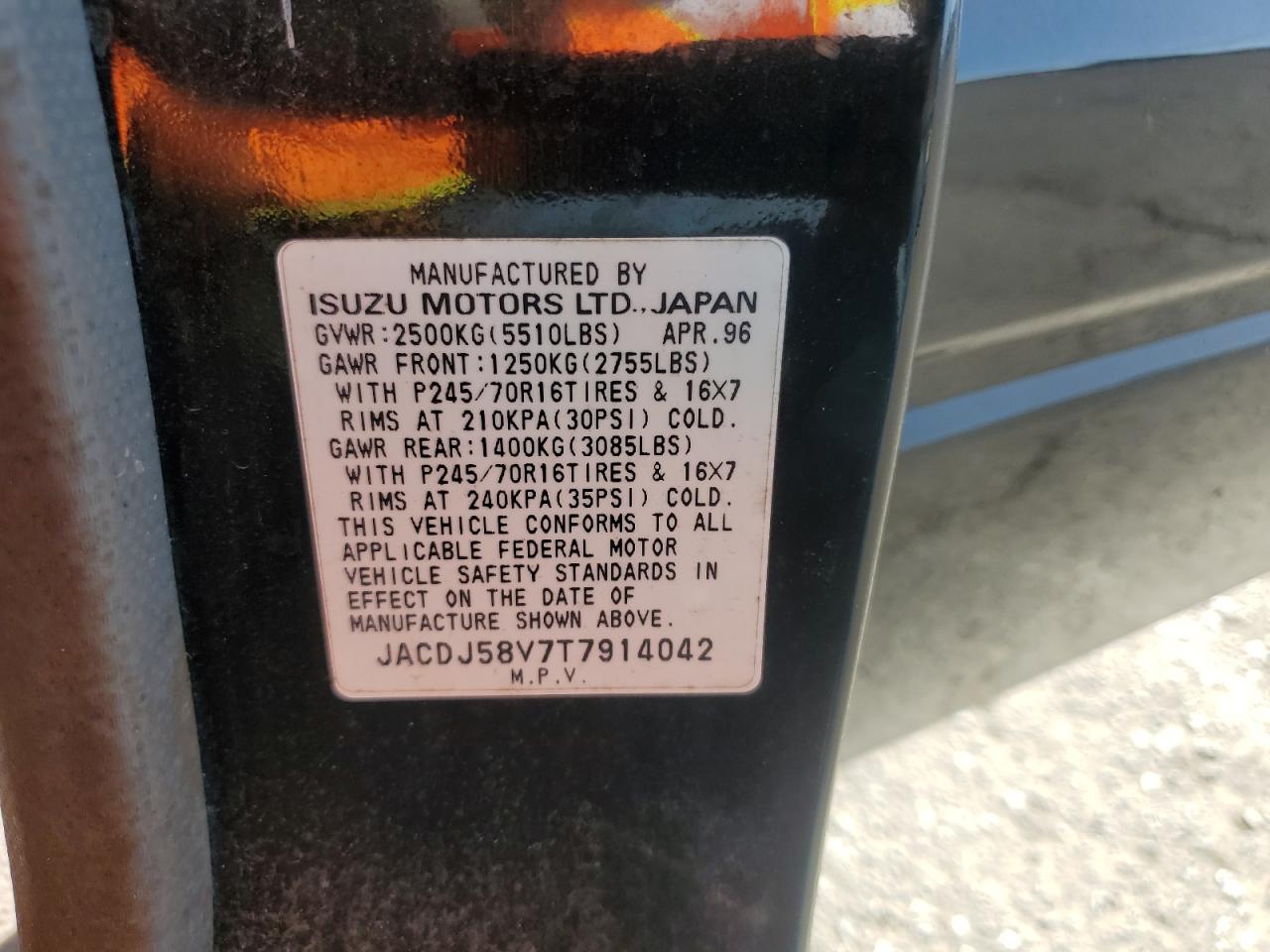 Isuzu Trooper S