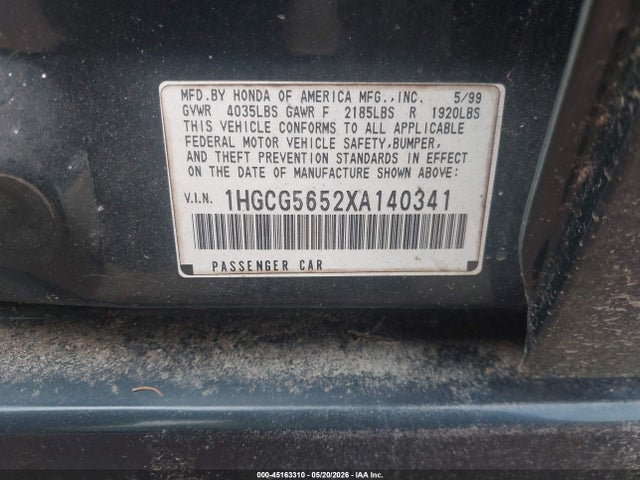 Honda Accord Ex