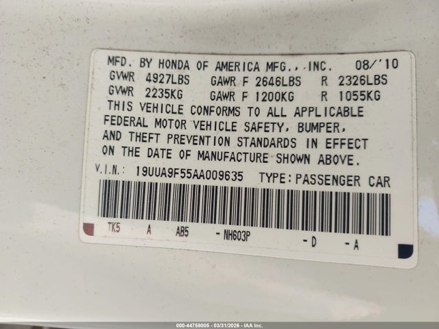Acura TL 3.7