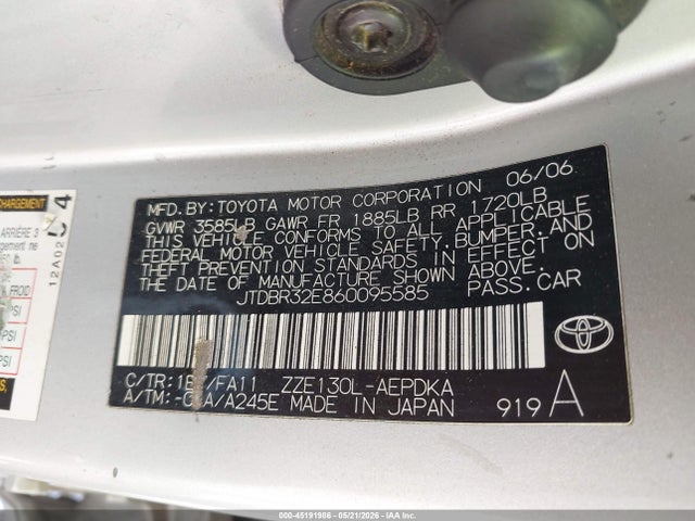 Toyota Corolla Ce