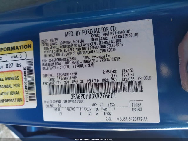 Ford Fusion Se