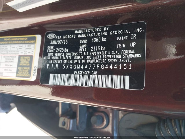 Kia Optima Lx