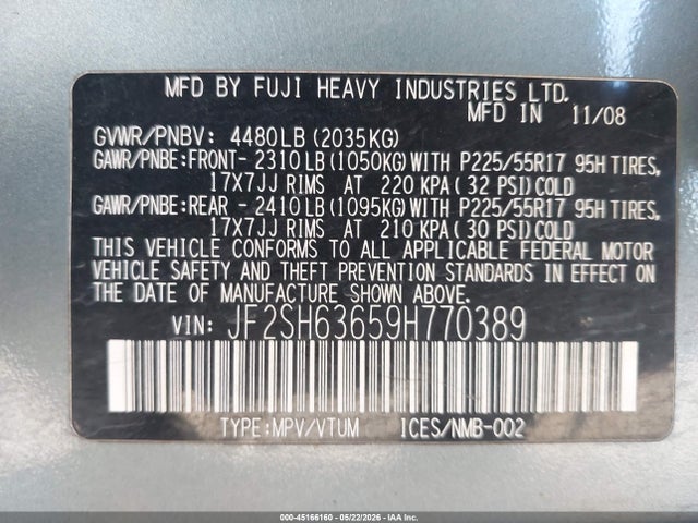 Subaru Forester 2.5x
