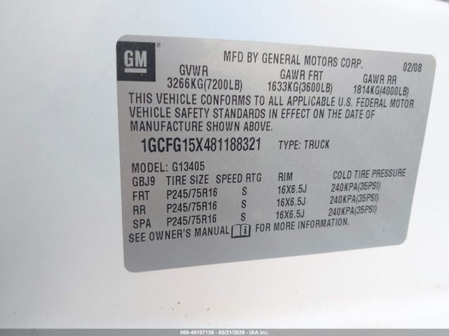 Chevrolet Express Work Van