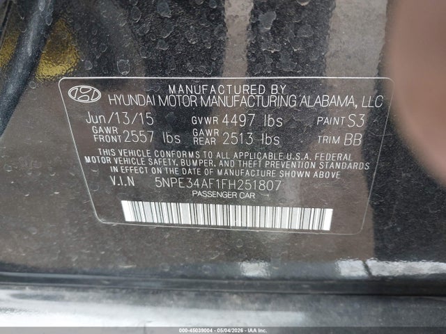 Hyundai SONATA Limited