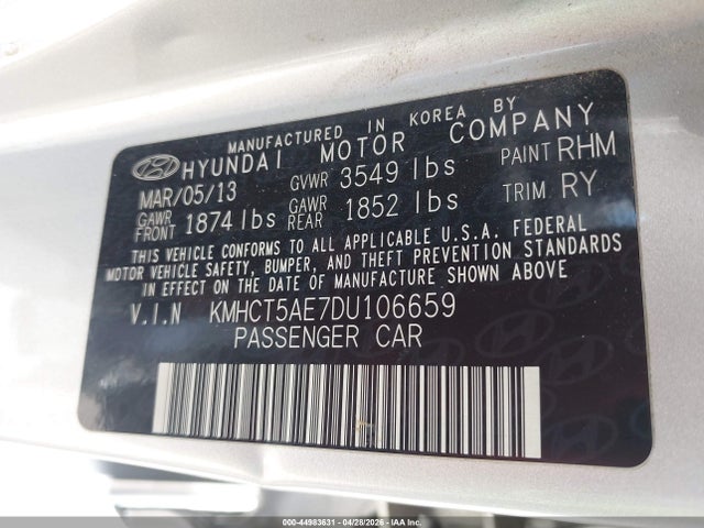 Hyundai ACCENT Gs