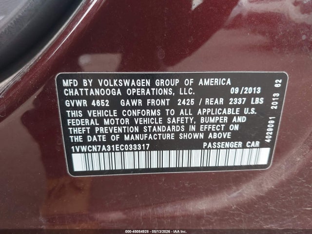Volkswagen Passat 2.0l Tdi Sel Premium