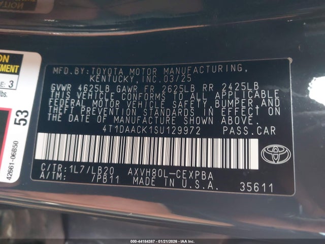 Toyota Camry Xse