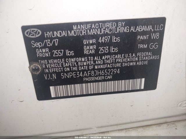 Hyundai SONATA Sel