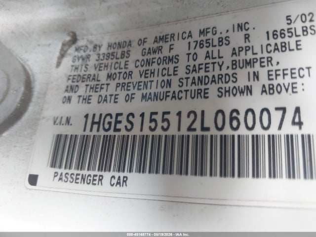 Honda Civic Lx