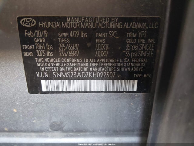 Hyundai SANTA FE Se