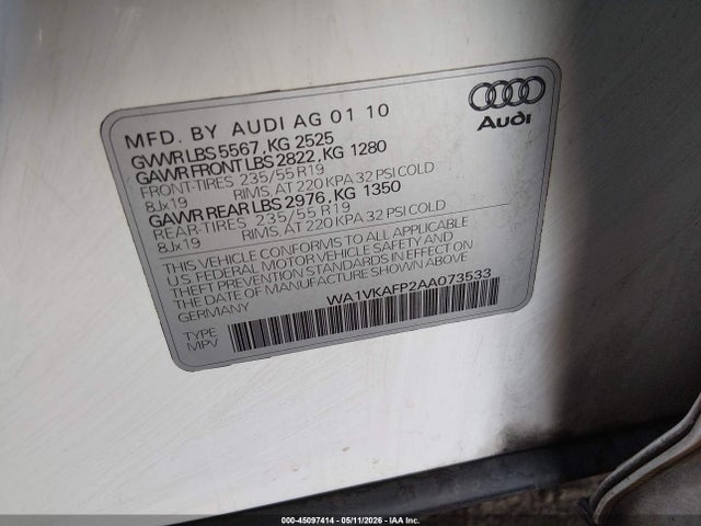 Audi Q5 3.2 Premium