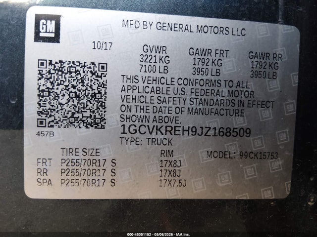 Chevrolet Silverado 1500 1lt