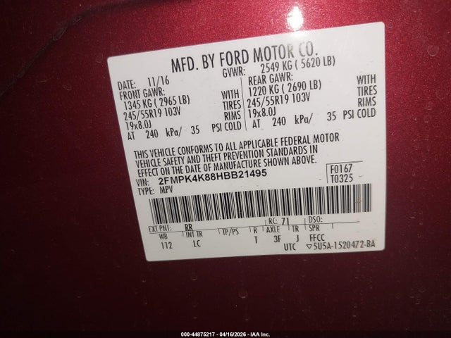 Ford Edge Titanium