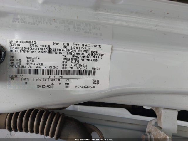 Ford Focus Se