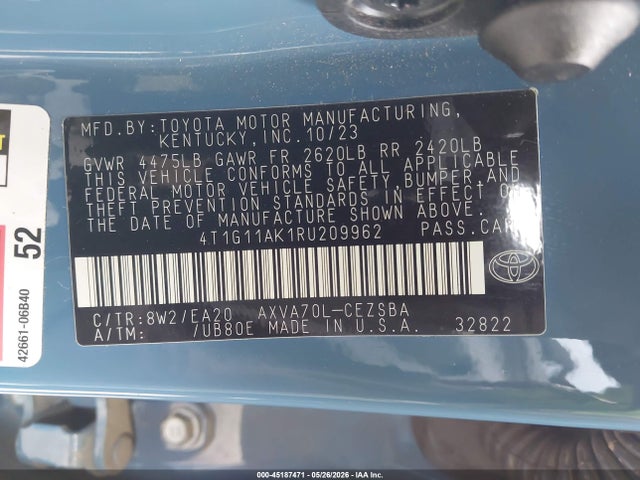 Toyota Camry Se