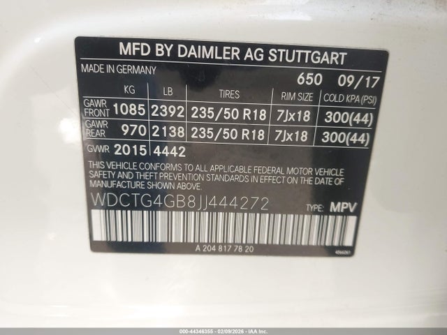 Mercedes-Benz GLA 4matic